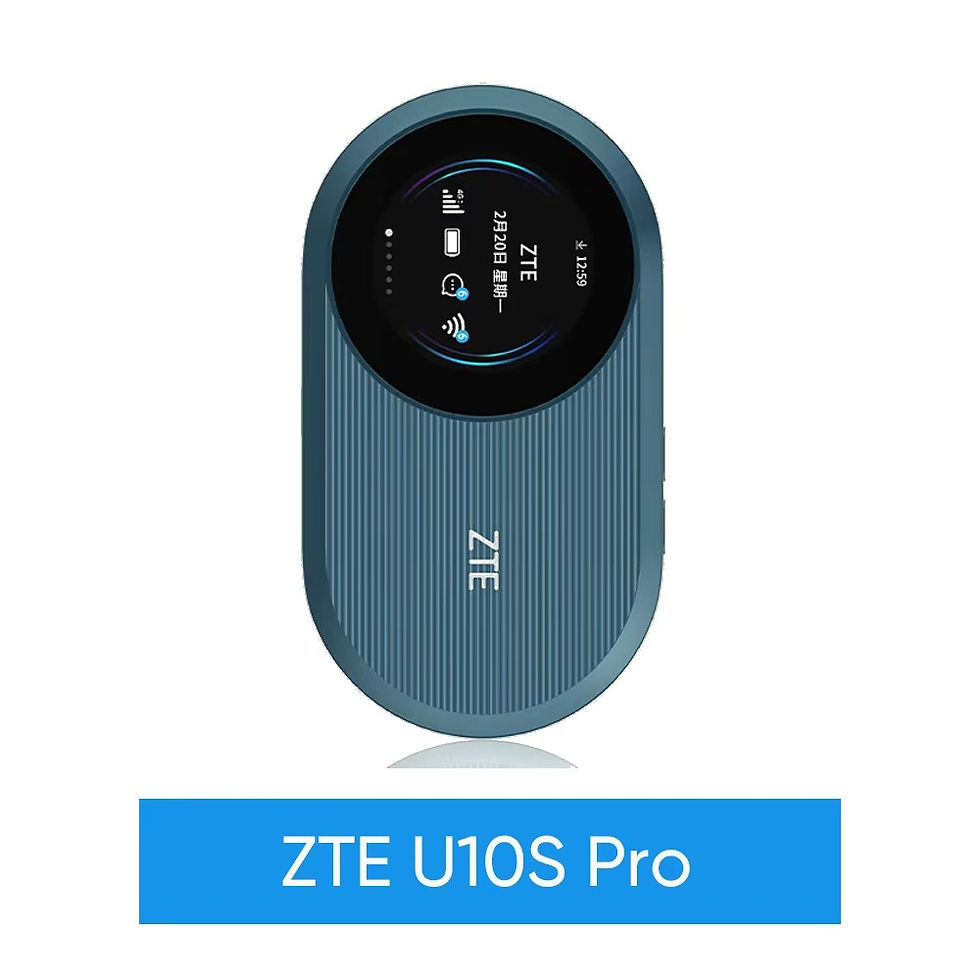 ZTE U10S Pro 4G LTE WiFi 6 Pocket WiFi Router 229Mbps Mobile Router 3000mAh Sim
