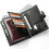 Thumbnail: Stylish Travel Passport Bag Multi-Card Card Holder Portable Multi-Function Men's