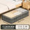 Thumbnail: 1PC Large Underbed Storage Bag - Foldable Clothes Quilt Organizer for Bedroom Do