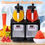 Thumbnail: Commercial Slushy Machine 8 Gallons Stainless Steel Margarita Smoothie Maker Coc
