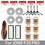 Thumbnail: For JONR P20 PRO / T5 Pro Robot Vacuum Cleaner Accessories Main Side Brush Hepa 