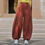 Thumbnail: High Waist Cotton Linen Harem Pants Women New Arrival 2024 Autumn Vintage Style 