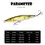 Thumbnail: asturi 130 leurre Floating Pencil Fishing Lures Stickbait Topwater Surface Walk 