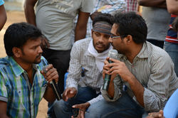 Adavi kachina vennela movie working still