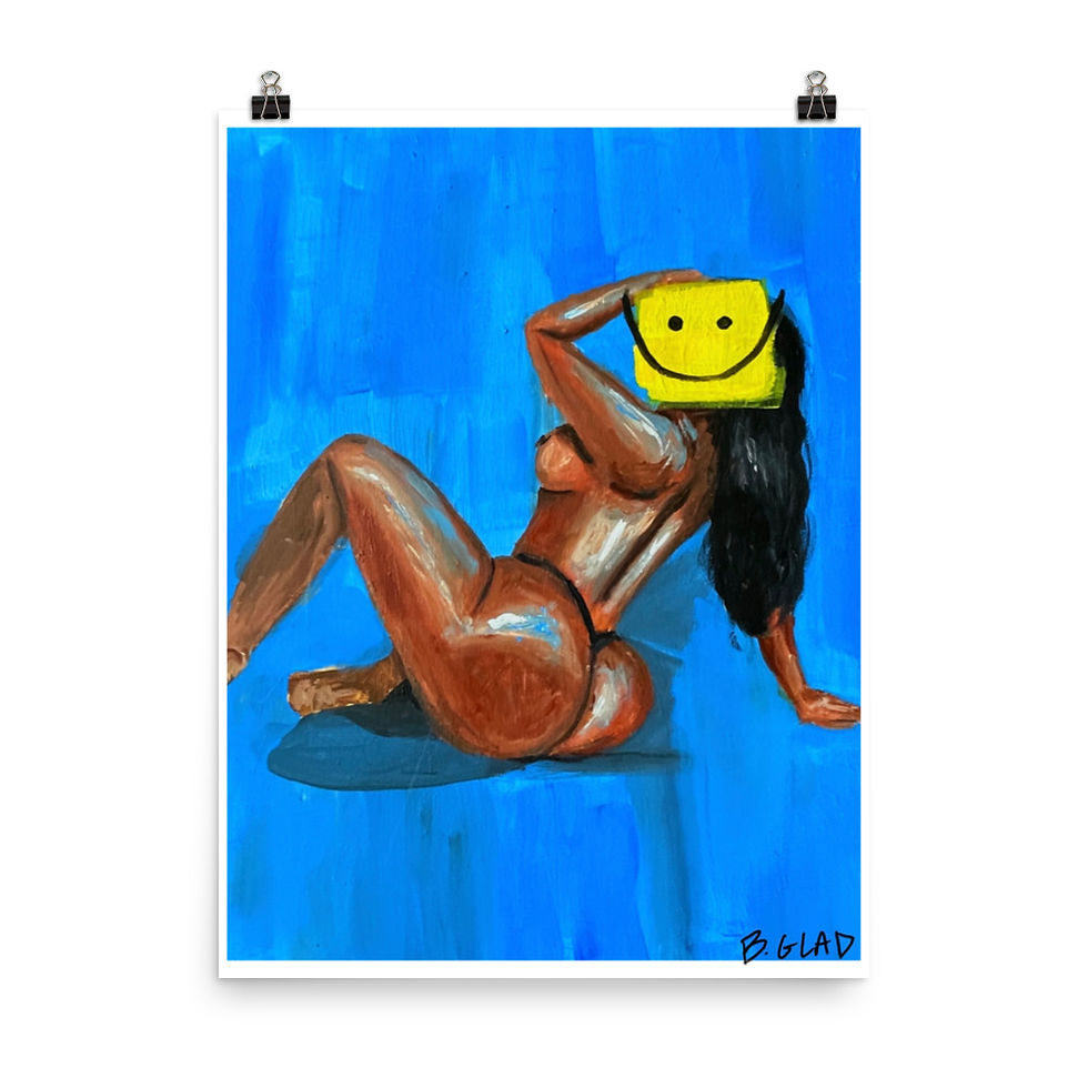 Thumbnail: Blue Nude Smiley