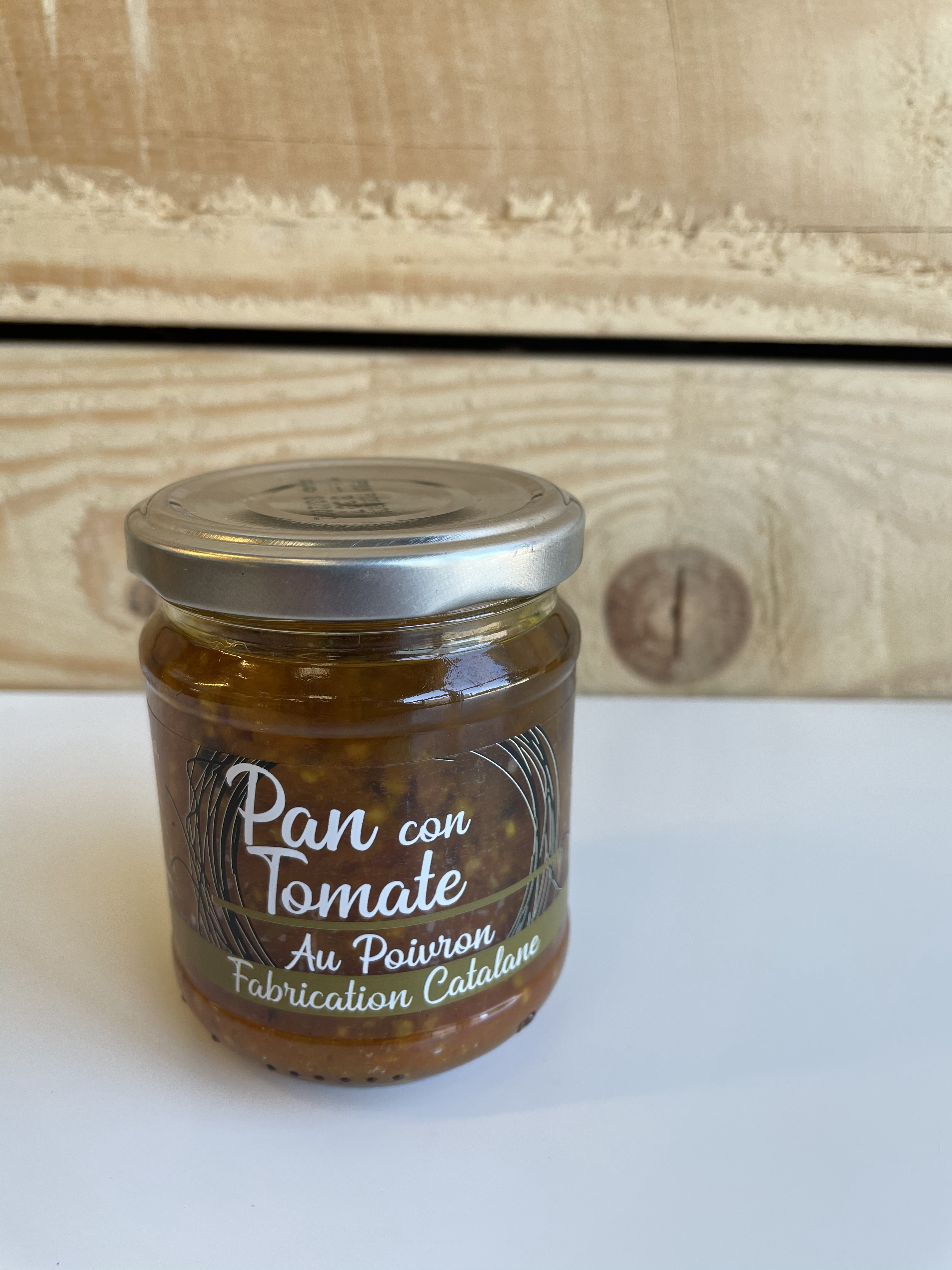 Pan con tomate au poivron 170gr