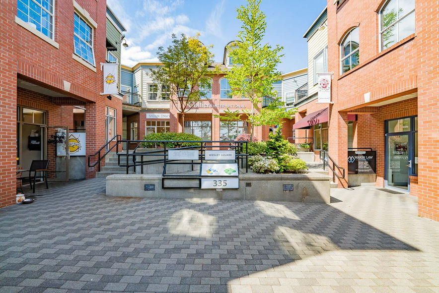 Wesley Square is a two storey office complex situated at 335 Wesley Street in the Old City Quarter of Nanaimo