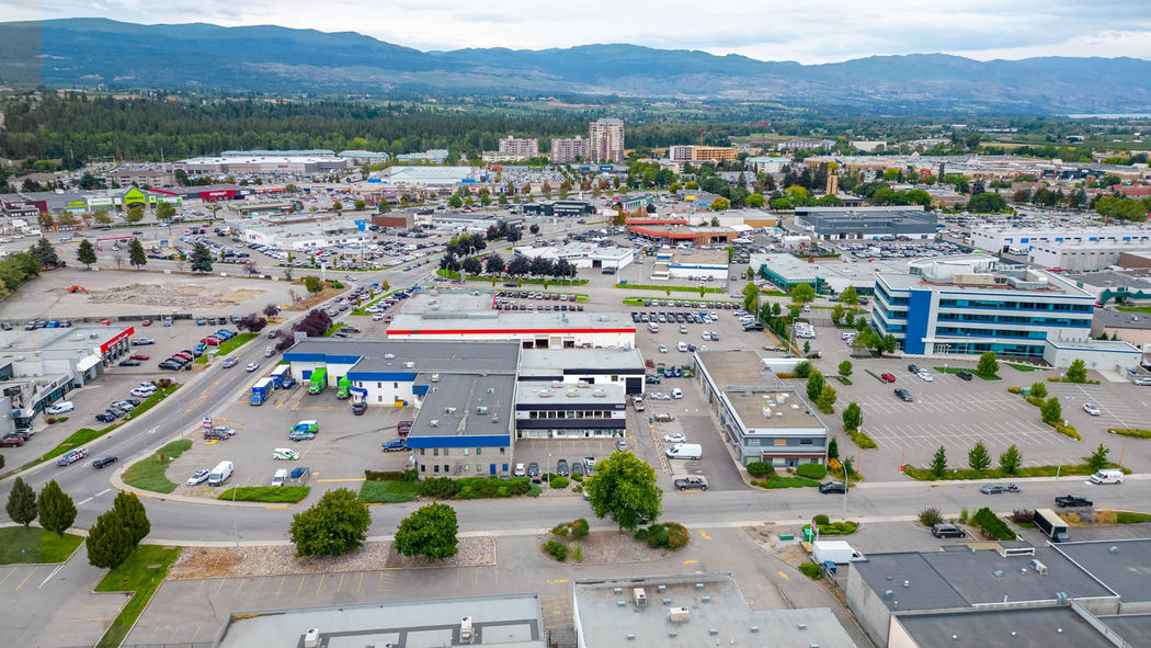Hunter Road Business Park is made up of industrial and office space over two buildings at 2333 Hunter Road, Kelowna