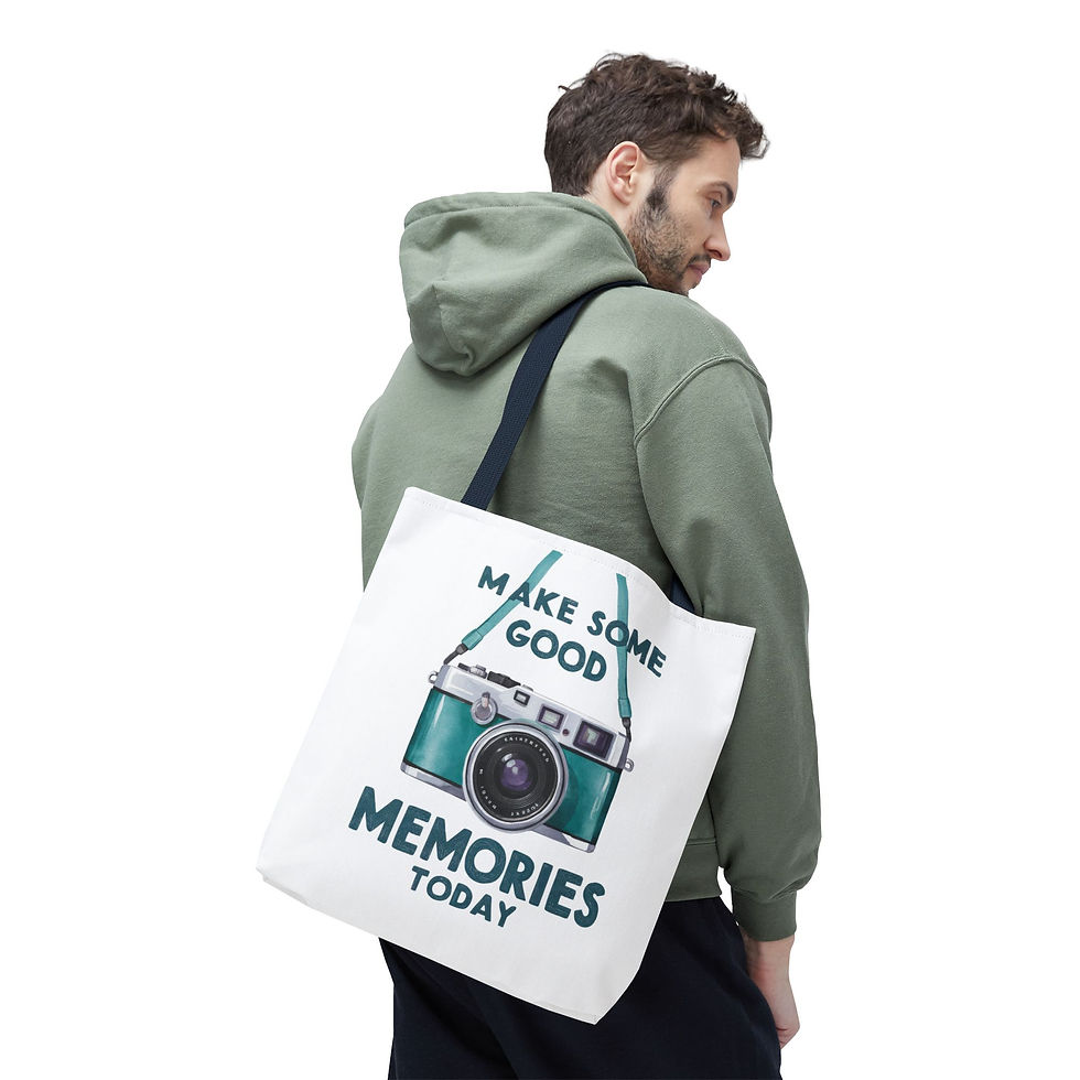 Thumbnail: Tote Bag with Travel Design
