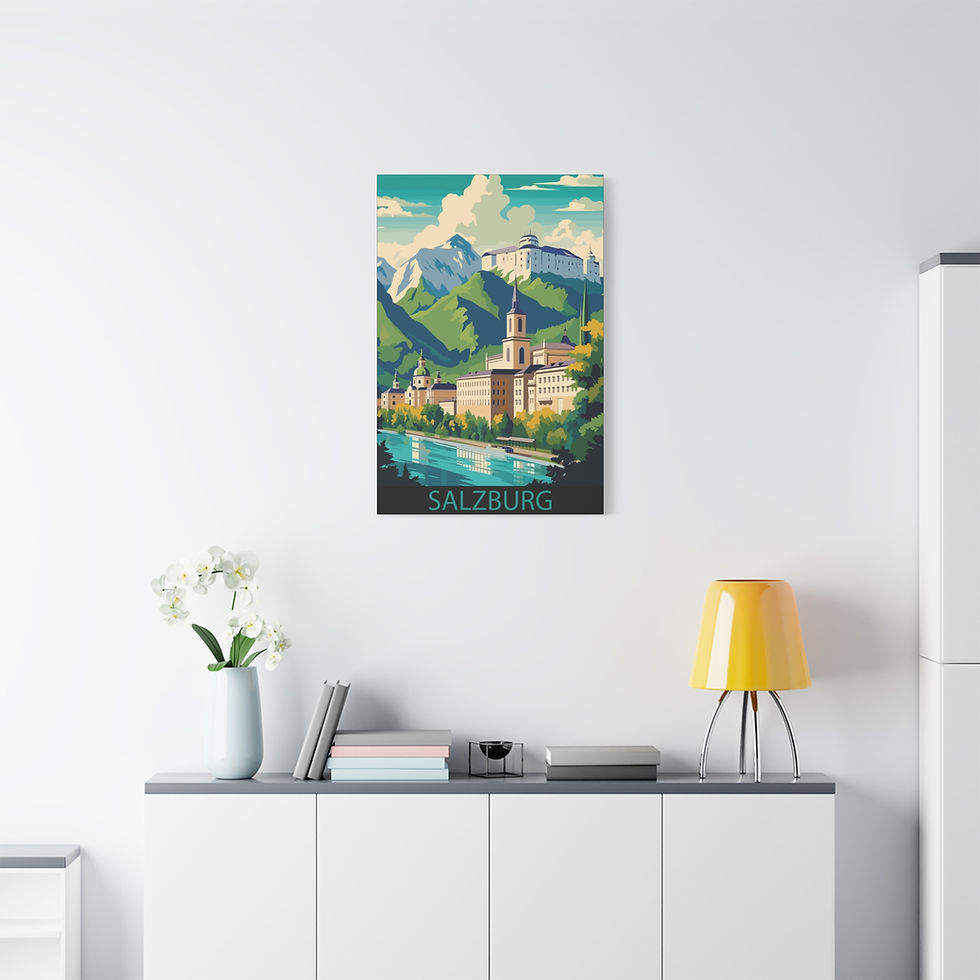 Thumbnail: Elegant Art Nouveau Matte Vertical Posters, Wall Decor,  Vintage Style Art Print