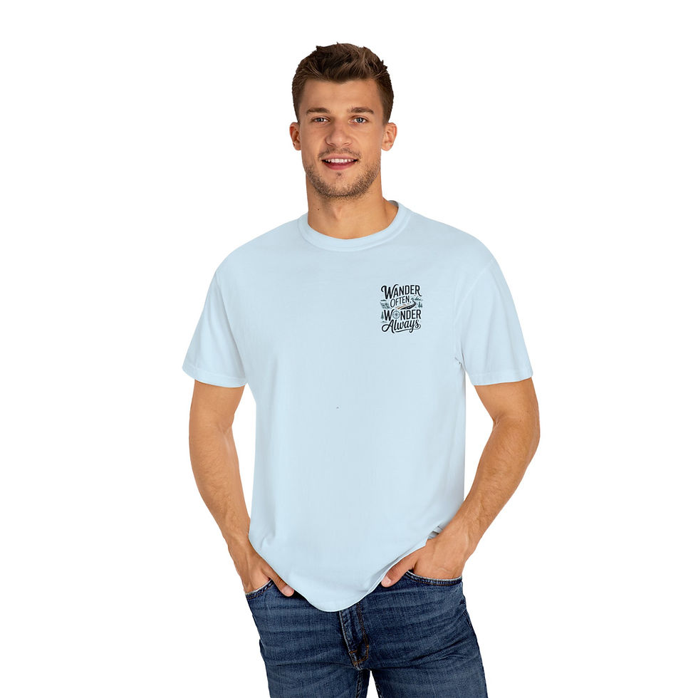 Thumbnail: Travel-Themed T-Shirt, Gift for Hikers, Unisex T-Shirts for Adeventure Seekers