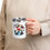 Thumbnail: Travel Mug -  Funny Coffee Tumbler 15oz | Happy Face on Front-Grumppy on Back