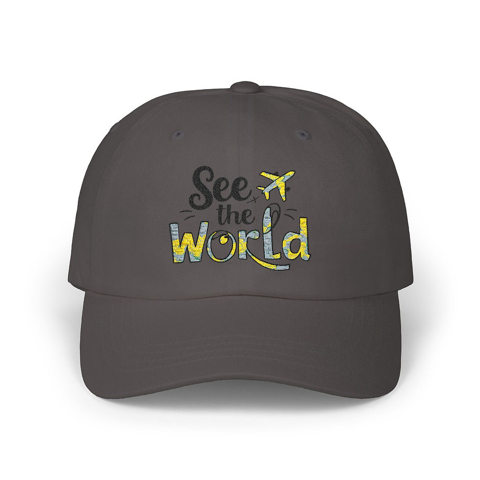 Thumbnail: Adventure Ready Classic Cap, Casual Baseball Hat, Father's Day Gift