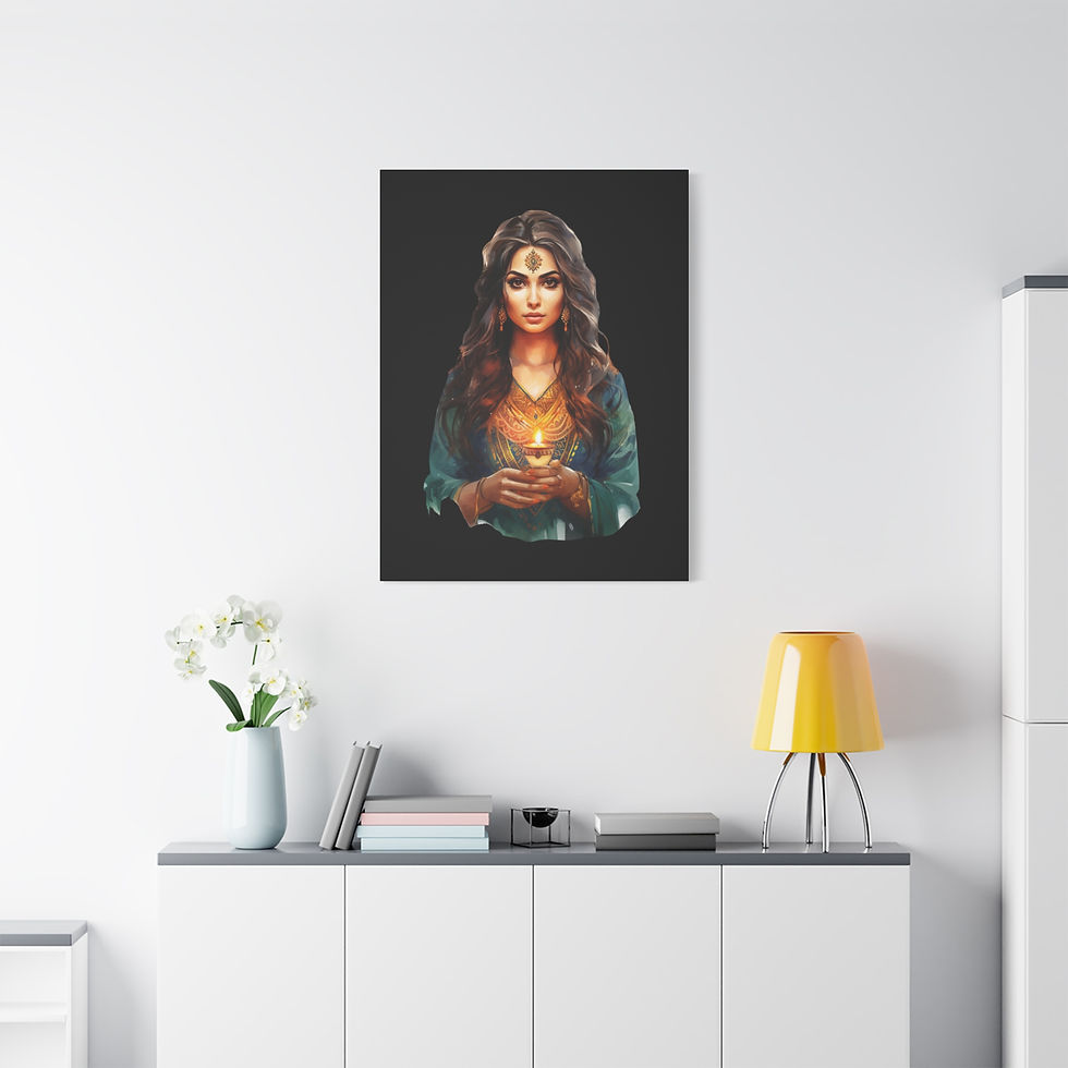Thumbnail: Elegant Art Nouveau Matte Vertical Posters, Wall Decor,  Vintage Style Art Print