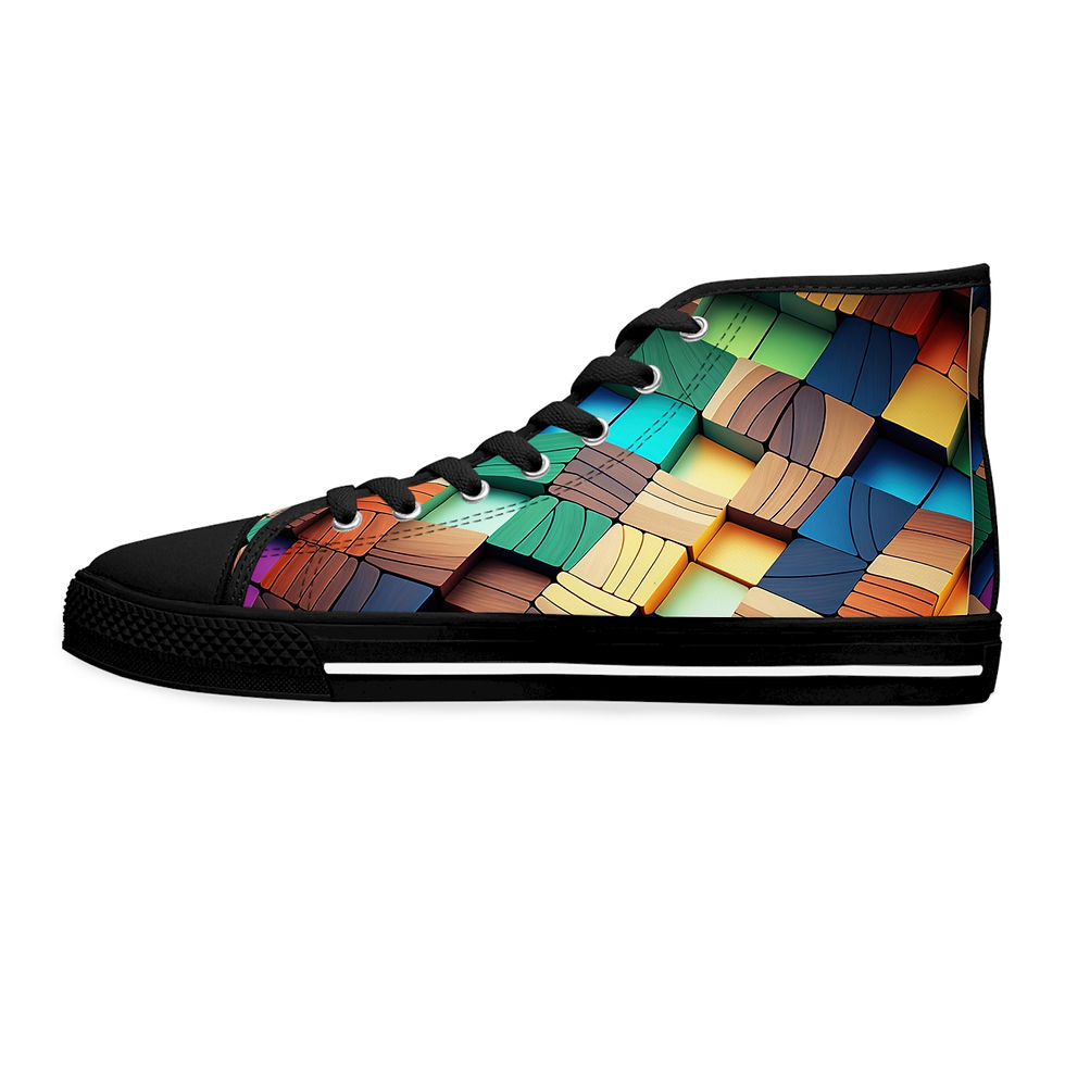 Thumbnail: Stylish Women's High Top Sneakers, Comfortable footwear, Casual daily wear