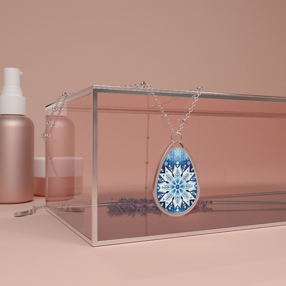 Thumbnail: Elegant Oval Necklace