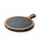 Thumbnail: Engraved Acacia Charcuterie Board with Slate Inset — "Sweet Dreams" Cheese Set