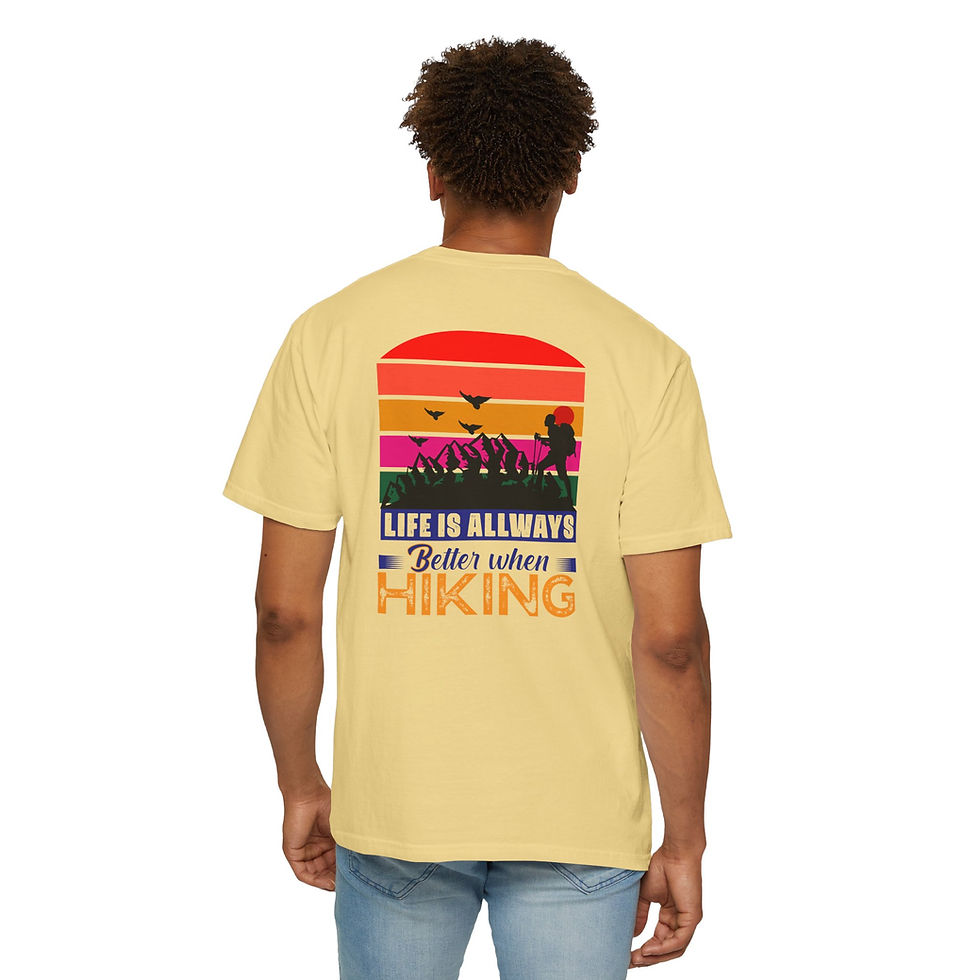 Thumbnail: Travel-Themed T-Shirt, Gift for Hikers, Unisex T-Shirts for Adeventure Seekers