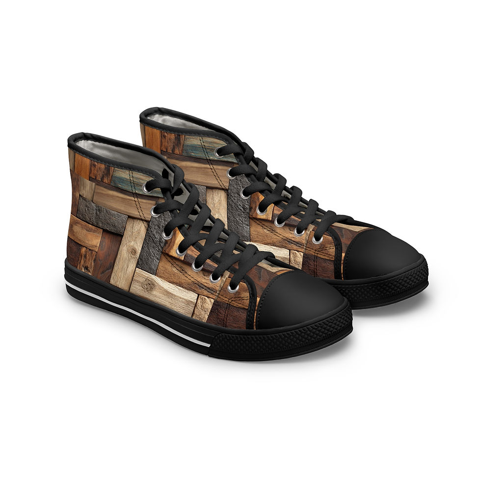 Thumbnail: Stylish Women's High Top Sneakers, Comfortable footwear, Casual daily wear