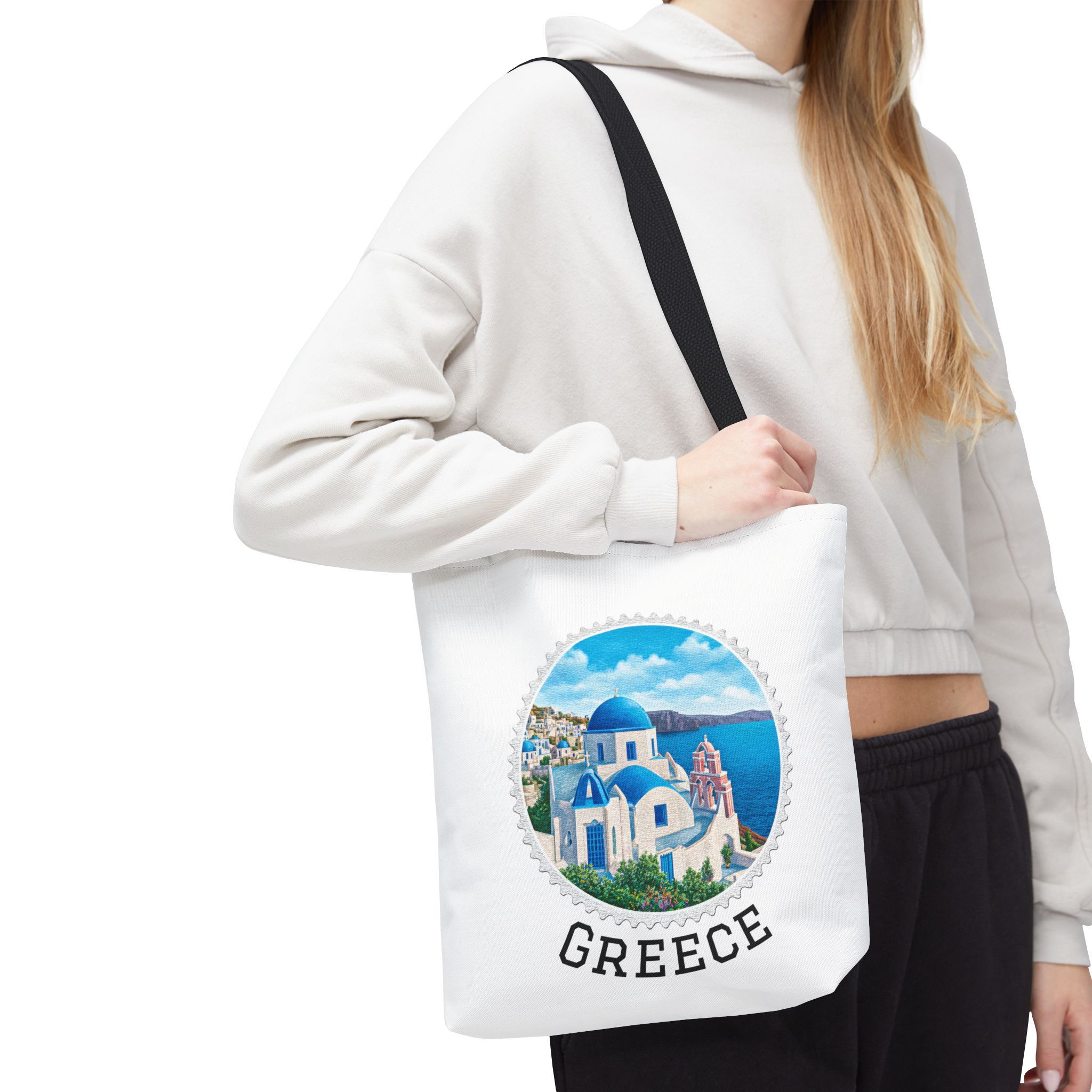 Tote Bag with Travel Design