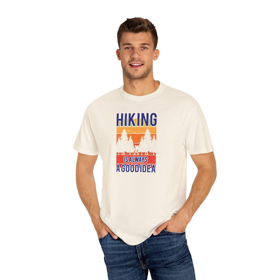 Thumbnail: Adventure Has No Limit Hiking T-Shirt, Unisex Outdoor Shirt, Gift for Hikers