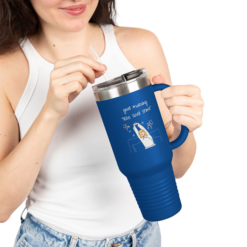 Thumbnail: Insulated Travel Mug, 40oz - Perfect for Coffee Lovers, Gifts for Friends