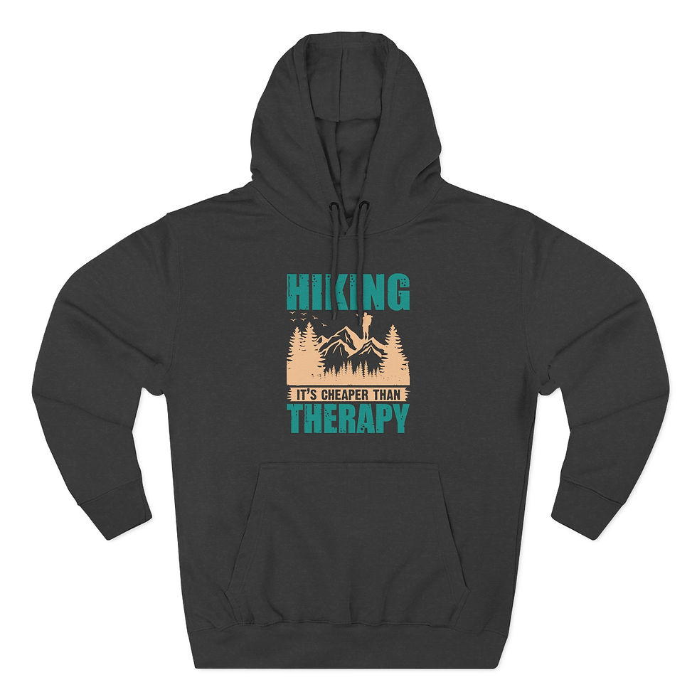 Thumbnail: Explore Mountains Adventure Awaits Hoodie, Fleece Sweatshirt, Gift for Hikers