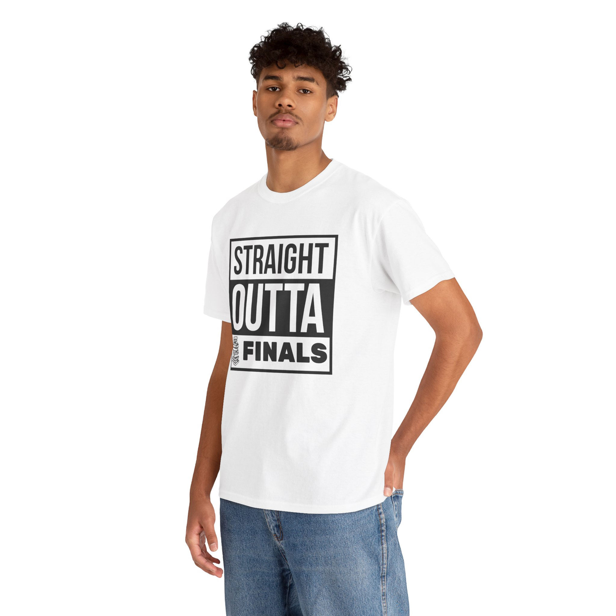 Finals Survival Unisex Heavy Cotton Tee, Perfect for Students, Graduation