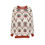Thumbnail: Reindeer Fair Isle Sweatshirt — Festive Christmas All-Over Print Sweater
