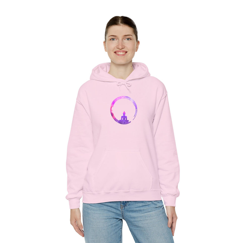 Thumbnail: Buddha Fan Hoodie - Spiritual Inspired Sweatshirt for Meditation Lovers