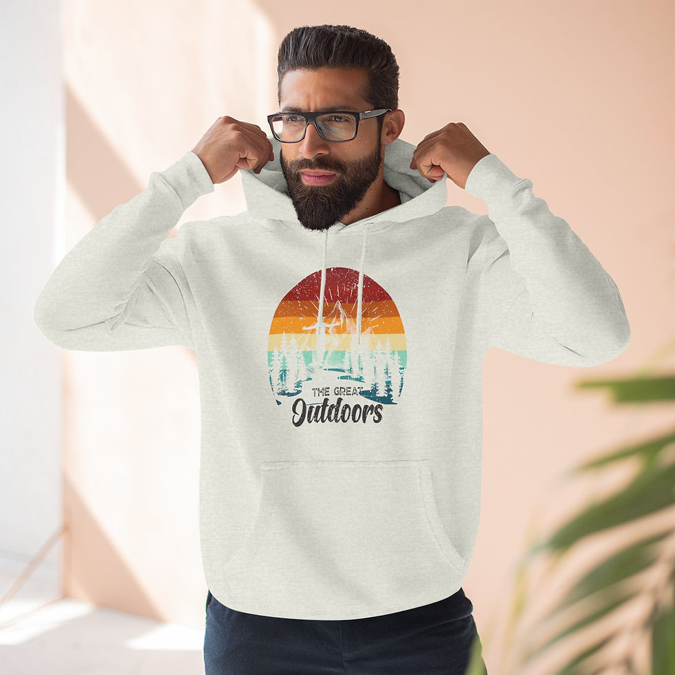 Thumbnail:   Explore Mountains Adventure Awaits Hoodie, Fleece Sweatshirt, Gift for Hikers