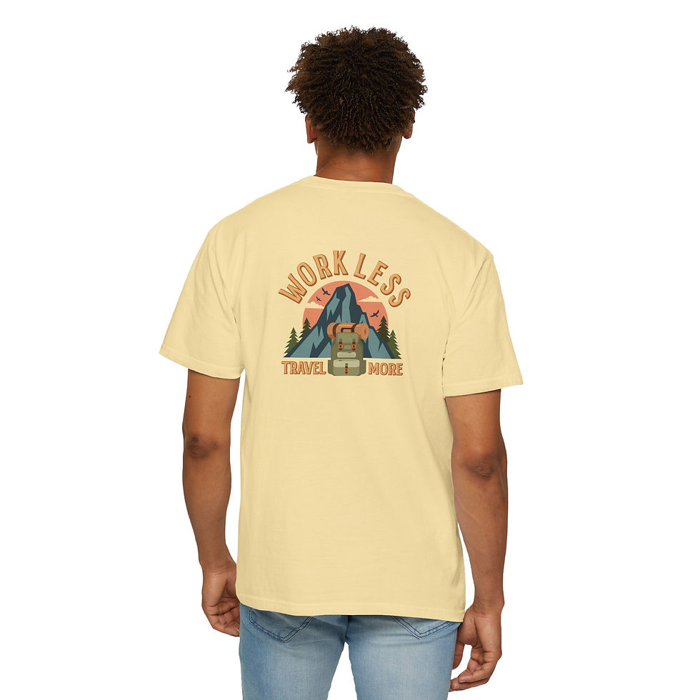 Thumbnail: Travel-Themed T-Shirt, Gift for Hikers, Unisex T-Shirts for Adeventure Seekers