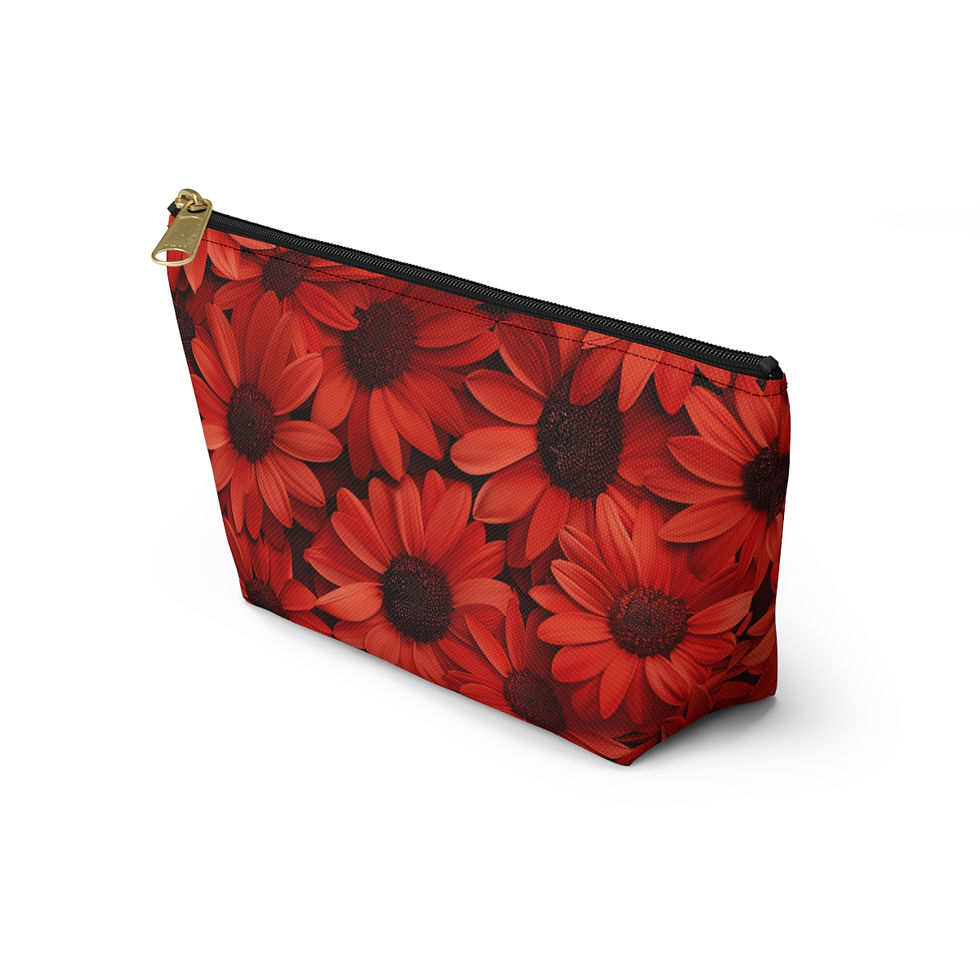 Thumbnail: Floral Accessory Pouch | Cute Makeup Bag, Gift for Her, Travel Toiletry Bag