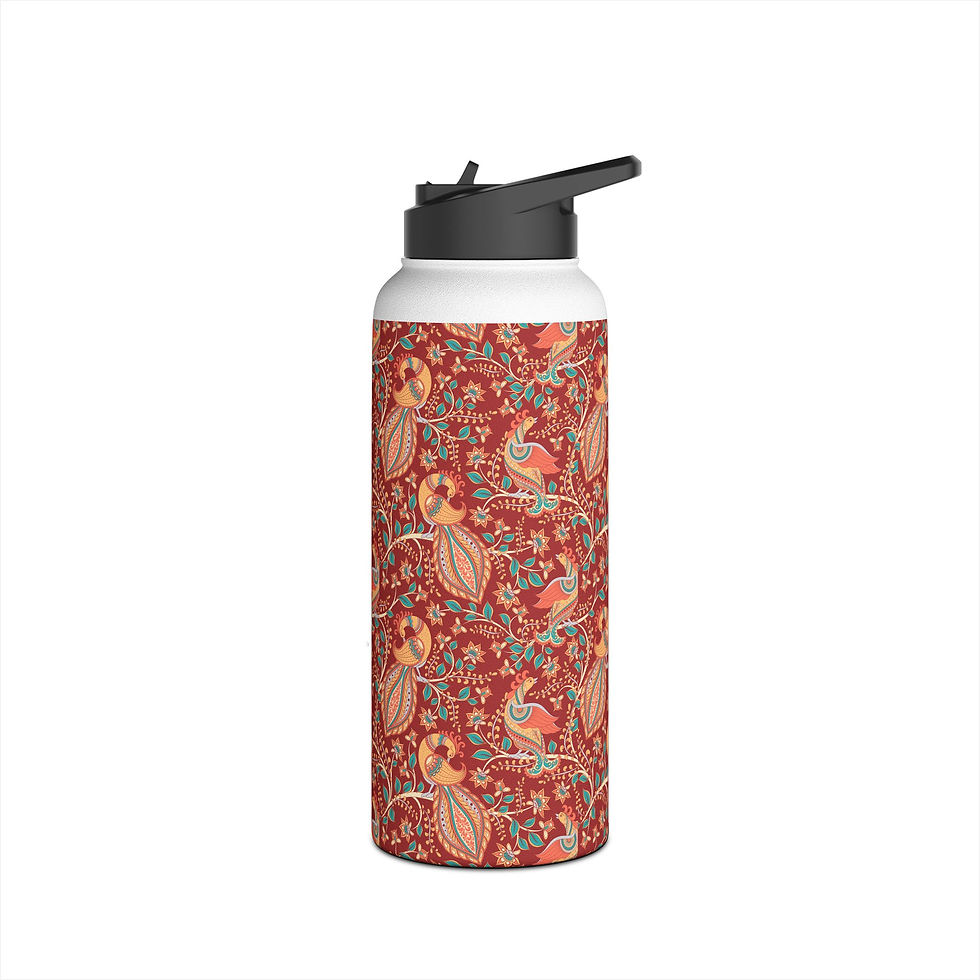 Thumbnail: Beautiful Pattern Water Bottle | Stainless Steel Bottle