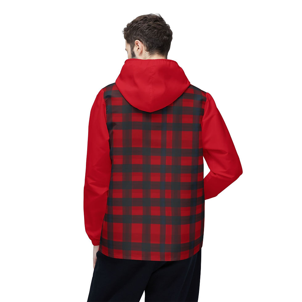 Thumbnail: Colorful Geometric Windbreaker Jacket, Outdoor Jacket, Women’s and Men’s Fashion