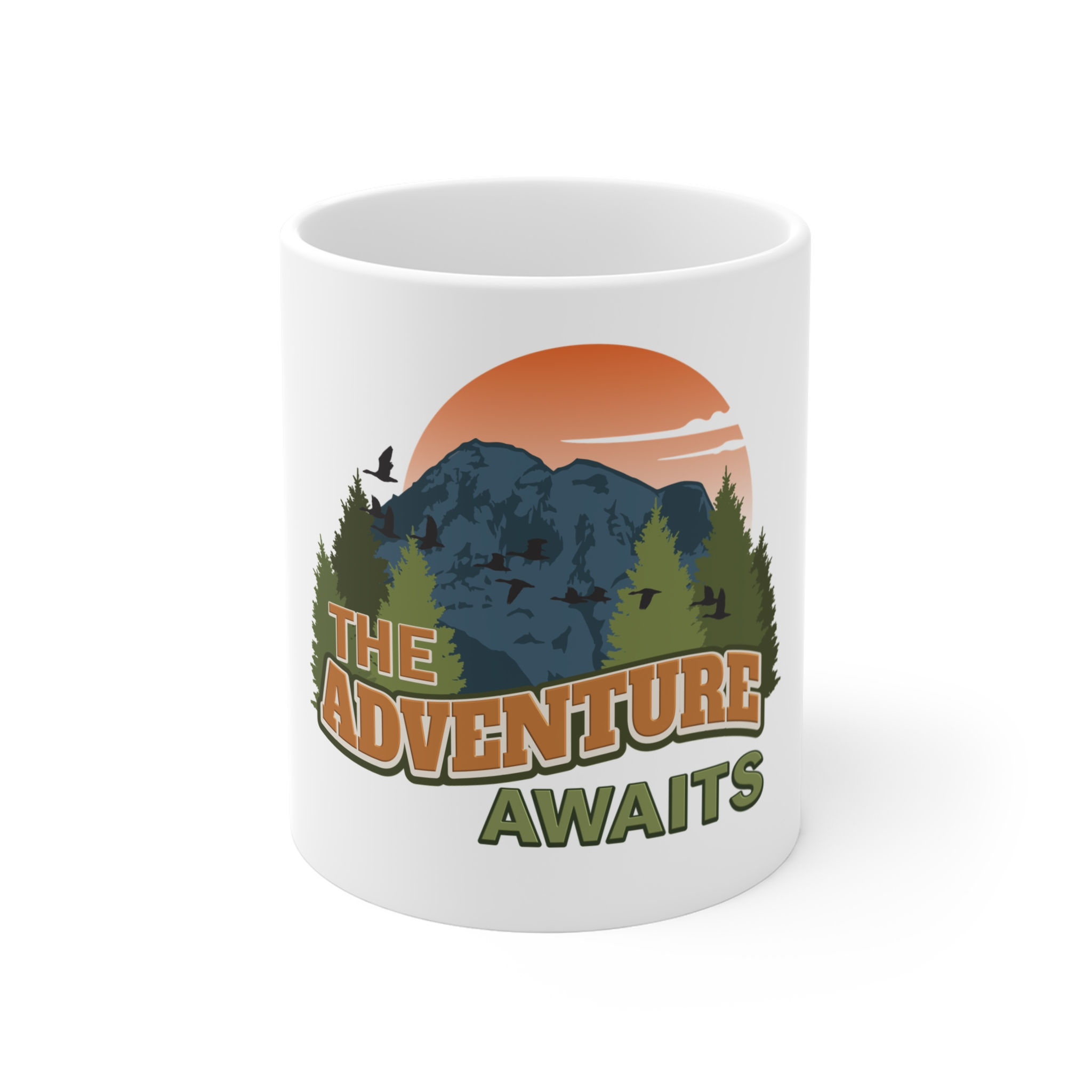 Rustic Adventure Mug - Perfect for Coffee and Tea Lovers, Camping Gifts