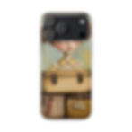 Thumbnail: Phone Flexi Case — Travel Retro Shoreline Design