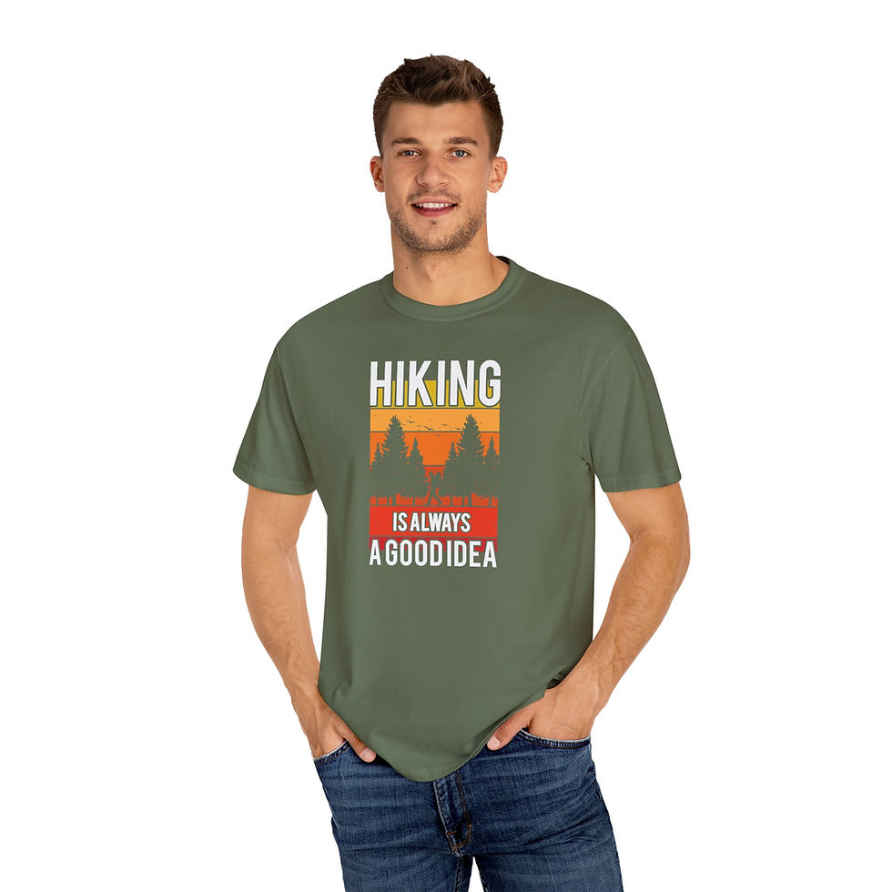 Thumbnail: Adventure Has No Limit Hiking T-Shirt, Unisex Outdoor Shirt, Gift for Hikers