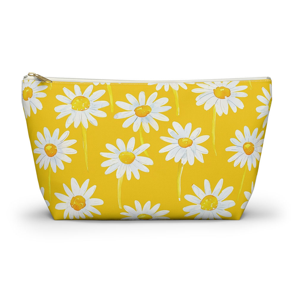 Thumbnail: Floral Accessory Pouch | Cute Makeup Bag, Gift for Her, Travel Toiletry Bag