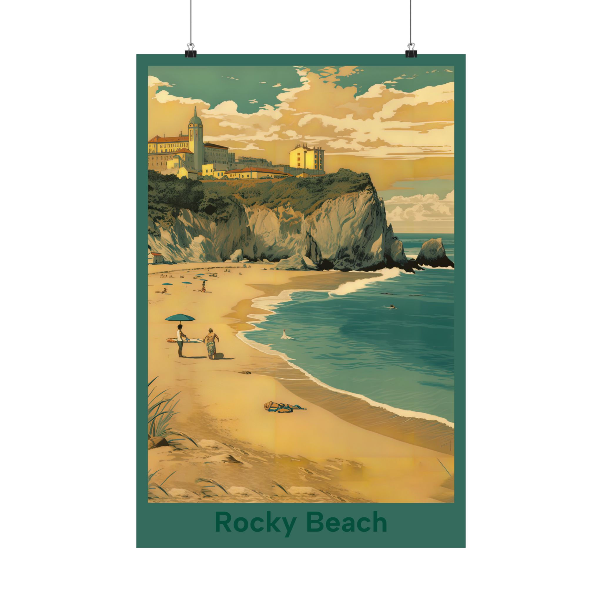 Travel-Themed Matte Vertical Posters