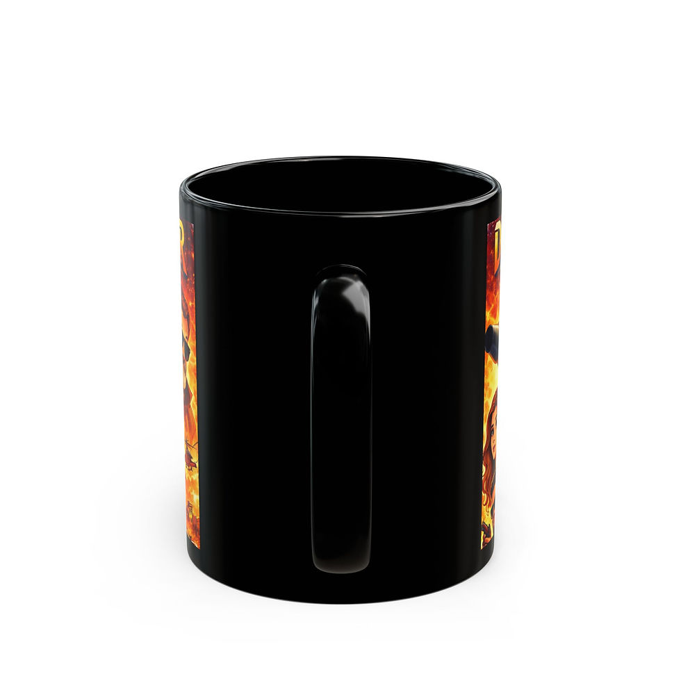 Thumbnail: Dhurandhar Black Mug | Disney Cartoon Format | Unique Coffee Cup for Gift