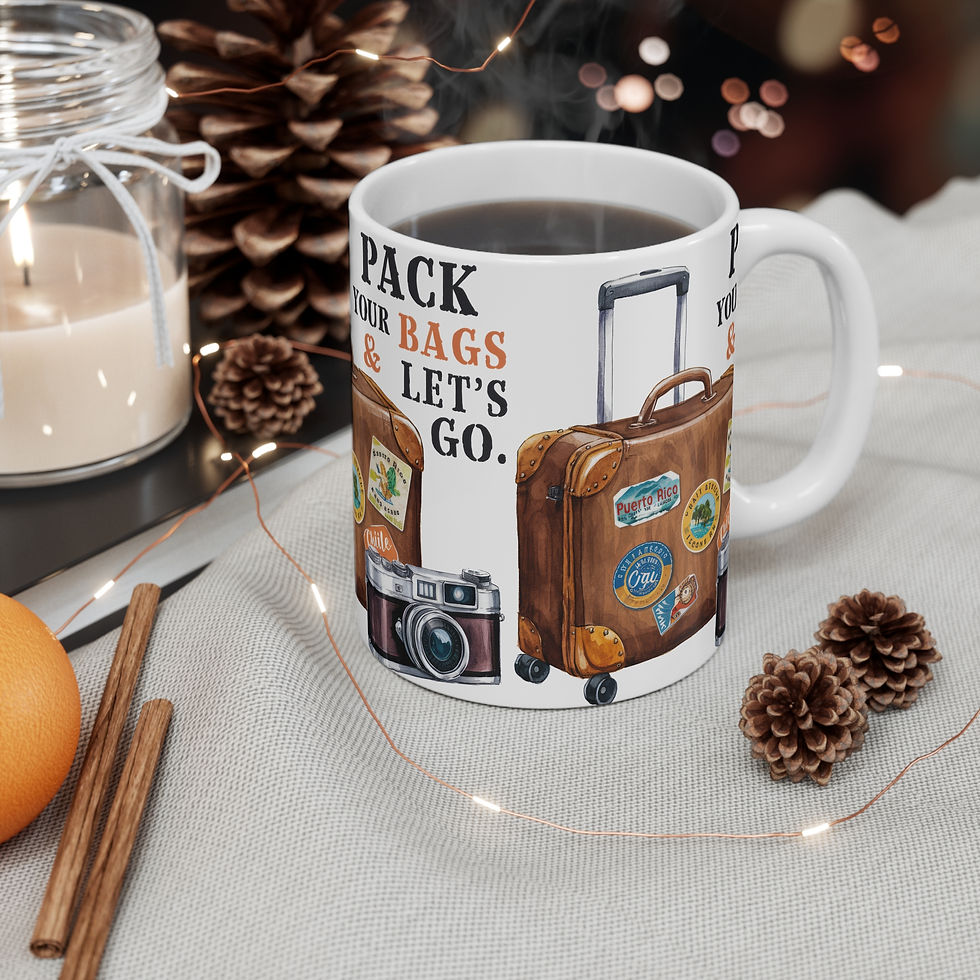 Thumbnail: Rustic Adventure Mug - Perfect for Coffee and Tea Lovers, Camping Gifts