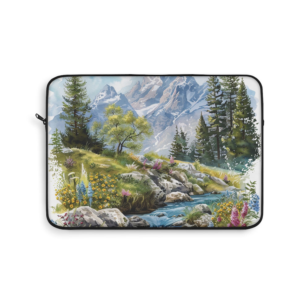 Thumbnail:  Laptop Sleeve — Travel Themed