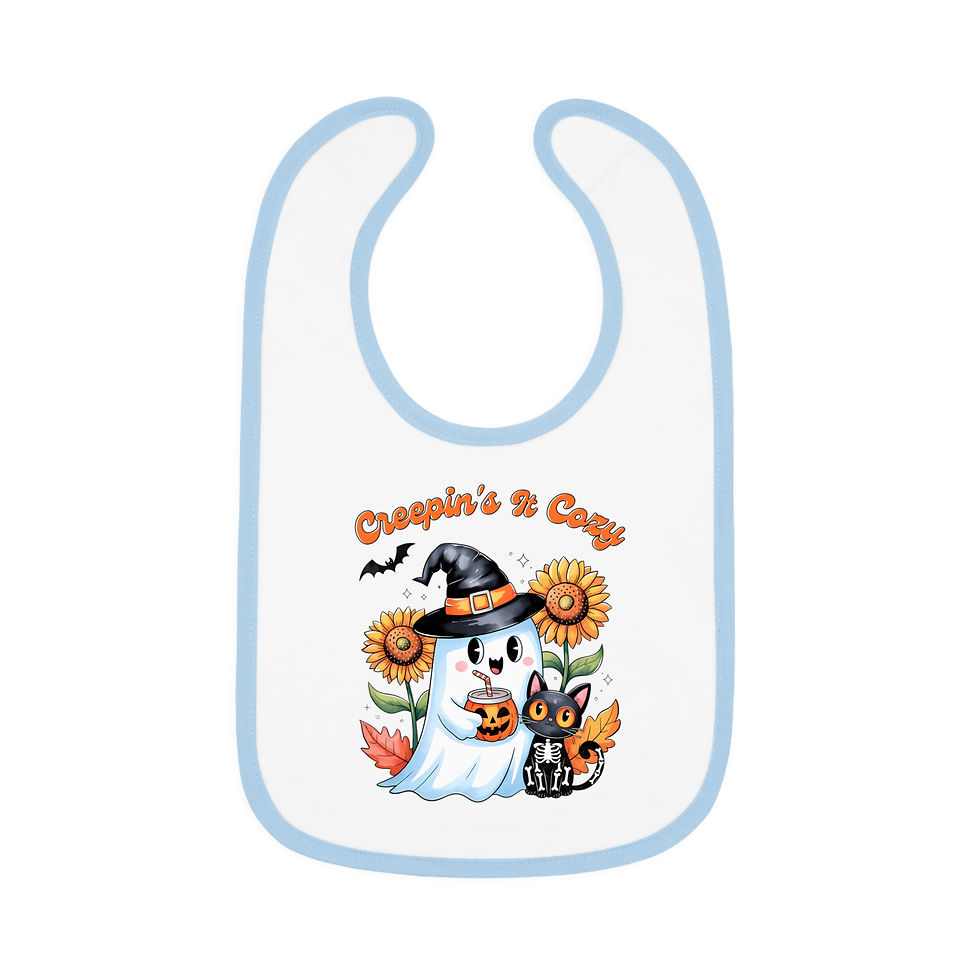Thumbnail: Halloween Baby Bib, Pumpkin Halloween Baby Accessories, Cute Baby Gift