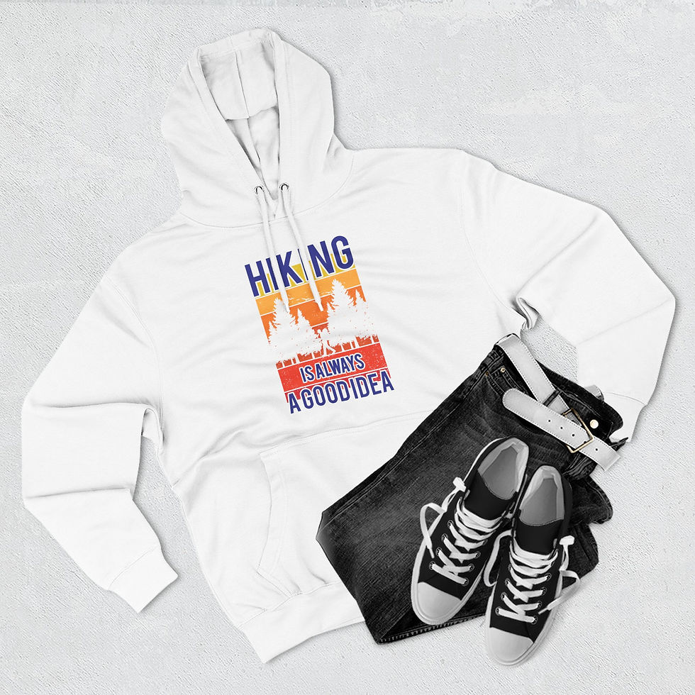 Thumbnail:  Explore Mountains Adventure Awaits Hoodie, Fleece Sweatshirt, Gift for Hikers