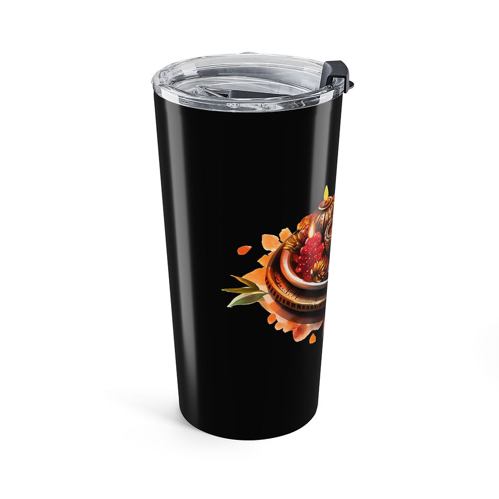 Thumbnail: Diwali Themed Tumbler 20oz |  Great for Diwali Gift, Double-Wall Insulated