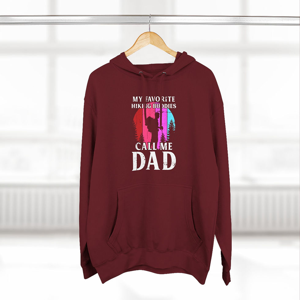 Thumbnail: Explore Mountains Adventure Awaits Hoodie, Fleece Sweatshirt, Gift for Hikers