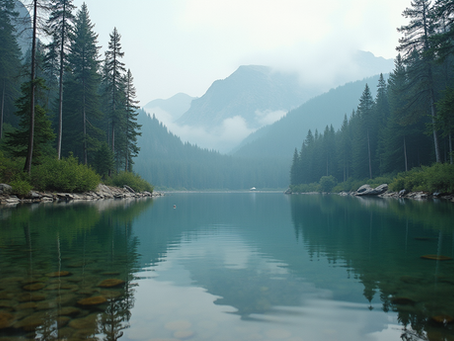 A serene lake