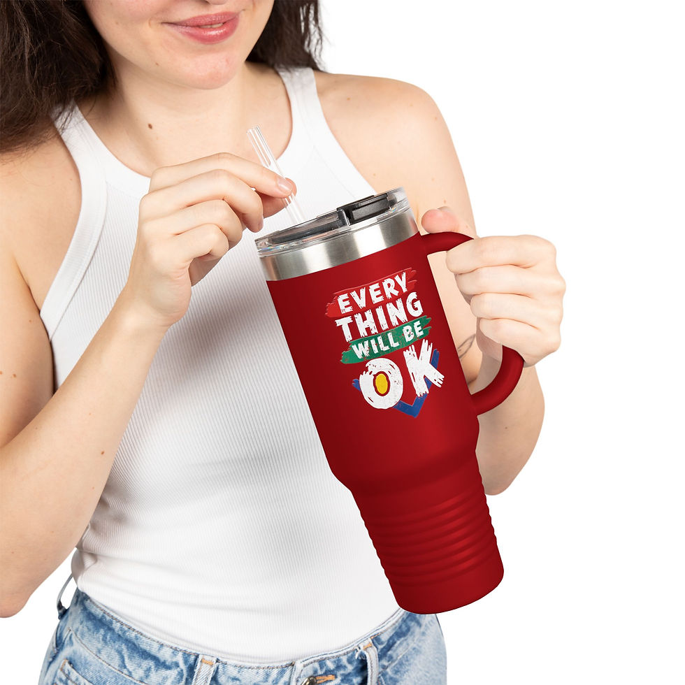 Thumbnail: Motivational Insulated Mug, 40oz 