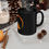 Thumbnail: Budha Black Mug , Unique Coffee Cup for Gift, Meditation 